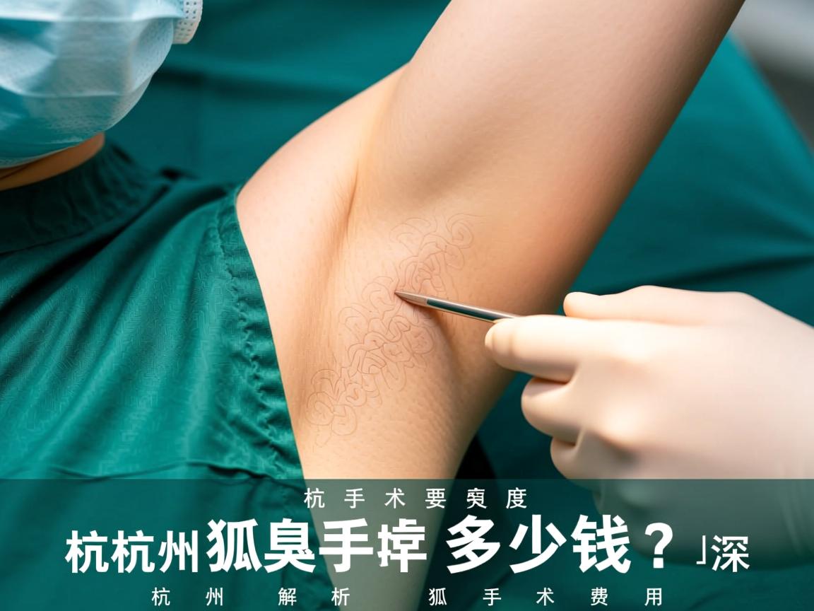 杭州狐臭手术要多少钱?深度解析杭州狐臭手术费用 杭州狐臭手术要多少钱?深度解析杭州狐臭手术费用