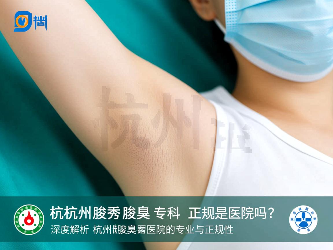 杭州腋秀腋臭专科是正规医院吗?深度解析杭州腋臭医院的专业与正规性 杭州腋秀腋臭专科是正规医院吗?深度解析杭州腋臭医院的专业与正规性