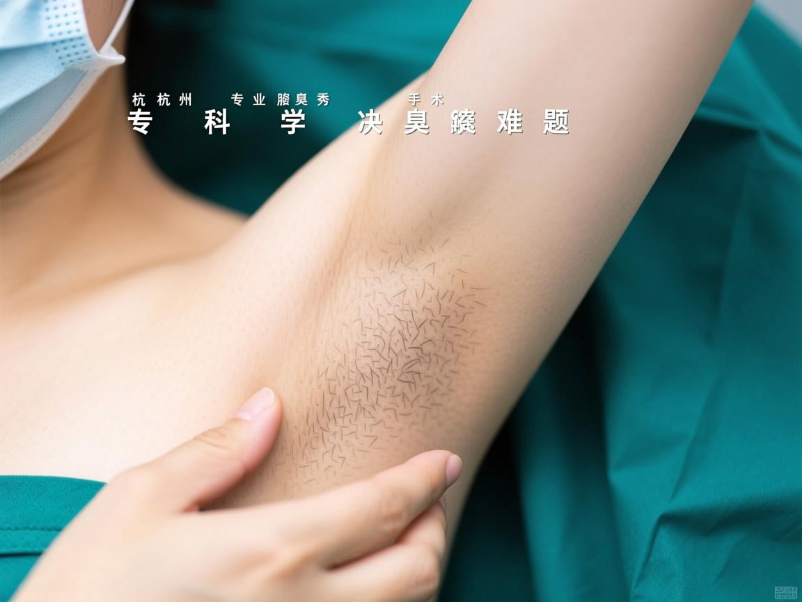杭州腋秀解析，专业腋臭手术，科学解决腋臭难题
