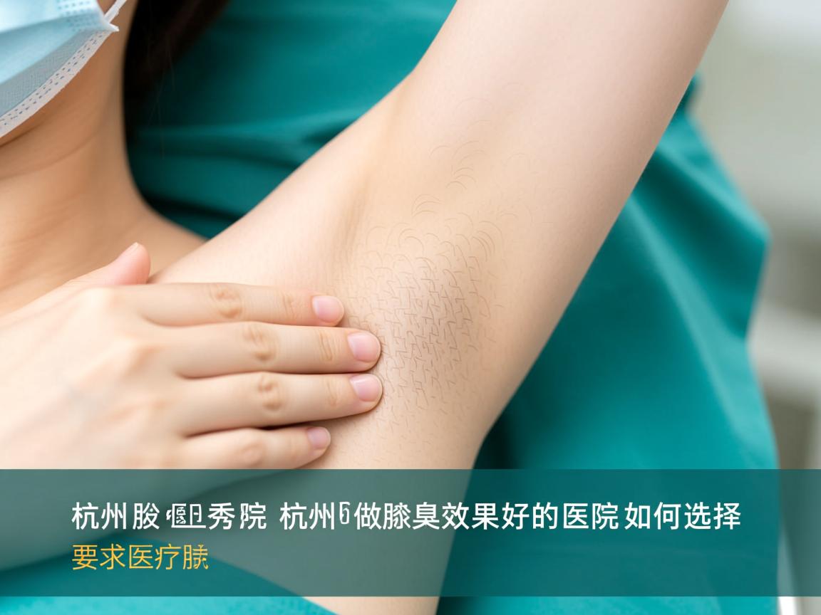 杭州腋秀医院解析,杭州做腋臭效果好的医院如何选择 杭州腋秀医院解析,杭州做腋臭效果好的医院如何选择