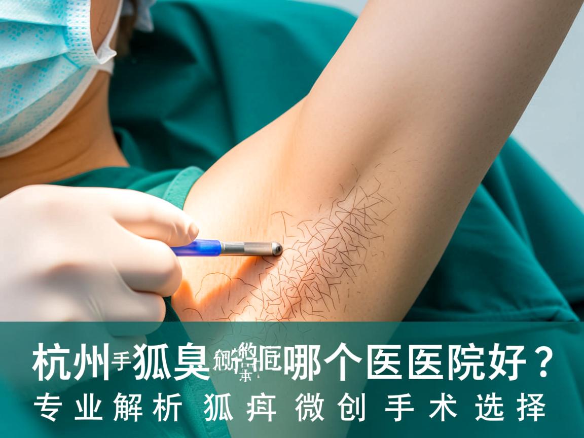 杭州狐臭微创手术哪个医院好?专业解析狐臭微创手术选择 杭州狐臭微创手术哪个医院好?专业解析狐臭微创手术选择
