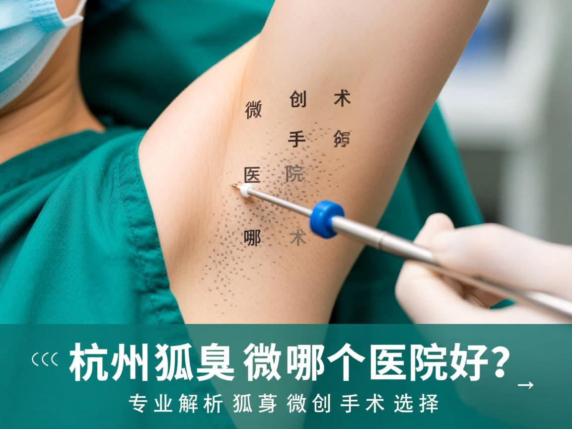 杭州狐臭微创手术哪个医院好?专业解析狐臭微创手术选择 杭州狐臭微创手术哪个医院好?专业解析狐臭微创手术选择