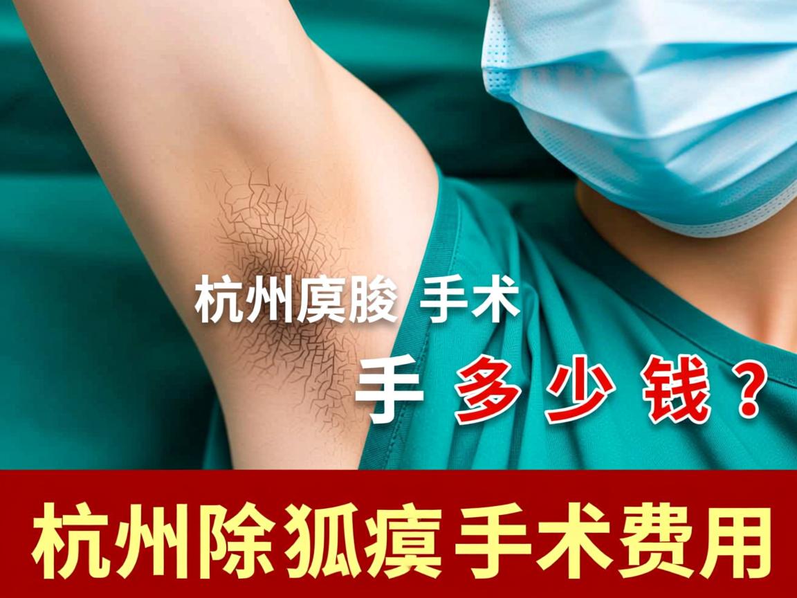 杭州腋臭手术多少钱?详解杭州除狐臭手术费用 杭州腋臭手术多少钱?详解杭州除狐臭手术费用