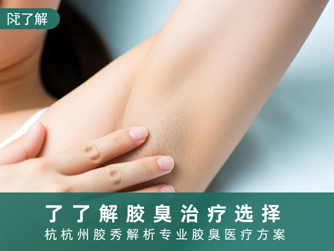 了解腋臭治疗选择 杭州腋秀解析专业腋臭医疗方案 了解腋臭治疗选择 杭州腋秀解析专业腋臭医疗方案