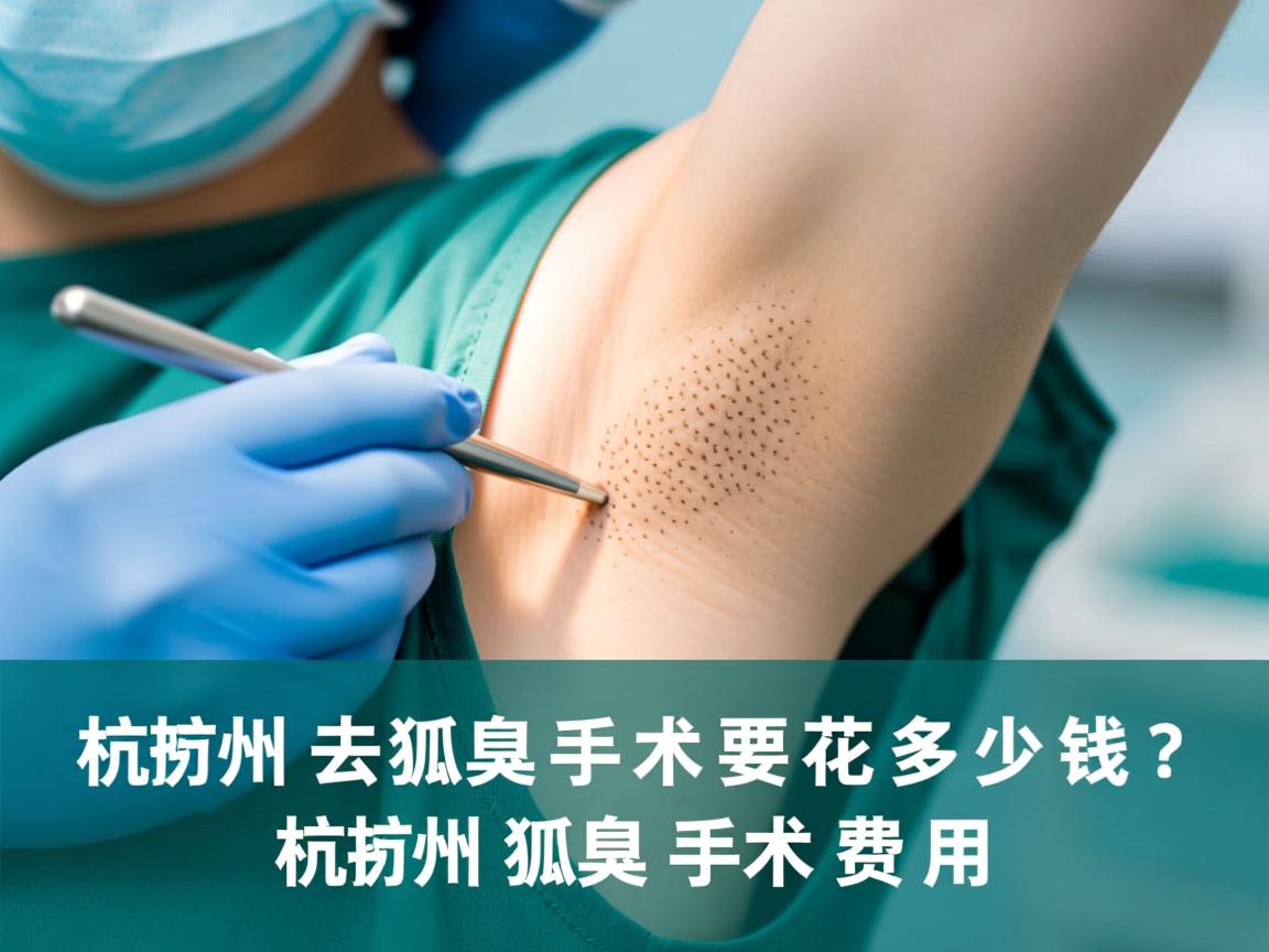 杭州去狐臭手术要花多少钱?详解杭州狐臭手术费用 杭州去狐臭手术要花多少钱?详解杭州狐臭手术费用