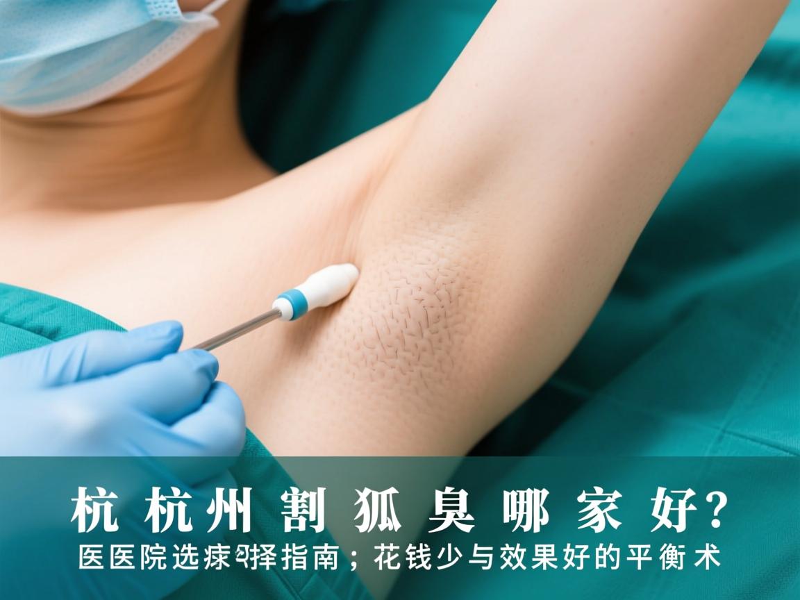 杭州割狐臭哪家好?杭州割狐臭医院选择指南,花钱少与效果好的平衡术 杭州割狐臭哪家好?杭州割狐臭医院选择指南,花钱少与效果好的平衡术