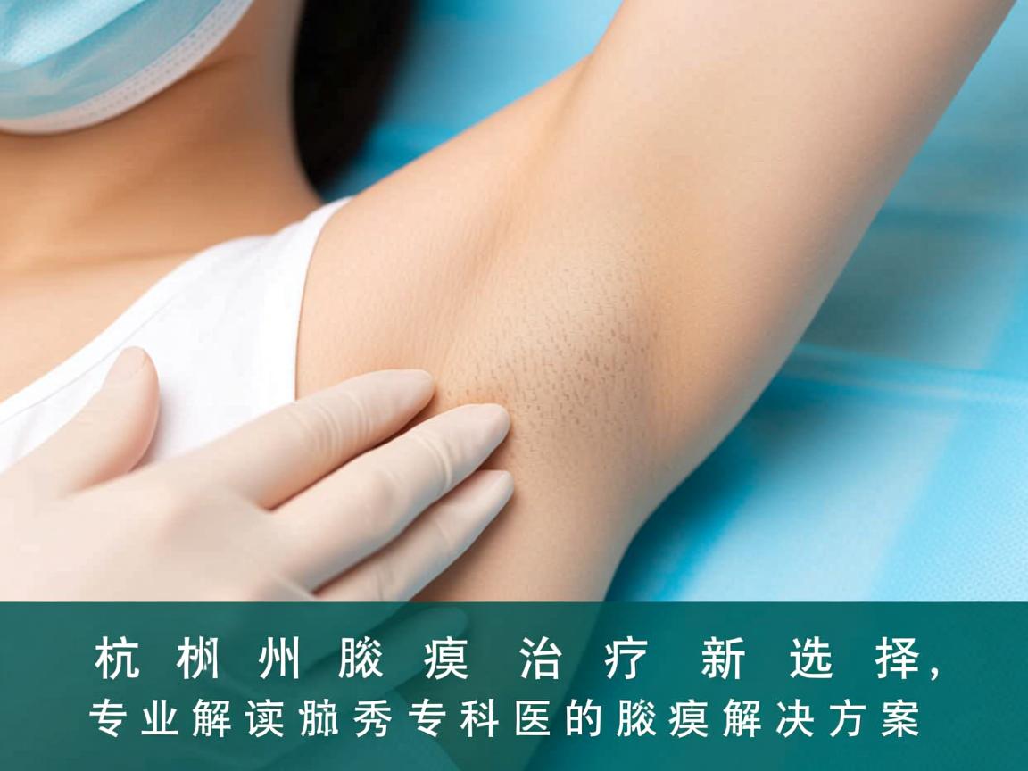 杭州腋臭治疗新选择,专业解读杭州腋秀专科的腋臭解决方案 杭州腋臭治疗新选择,专业解读杭州腋秀专科的腋臭解决方案