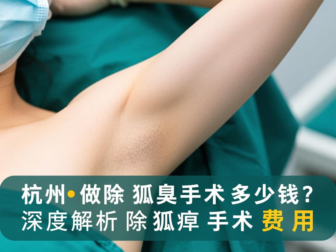 杭州做除狐臭手术多少钱?深度解析除狐臭手术费用 杭州做除狐臭手术多少钱?深度解析除狐臭手术费用