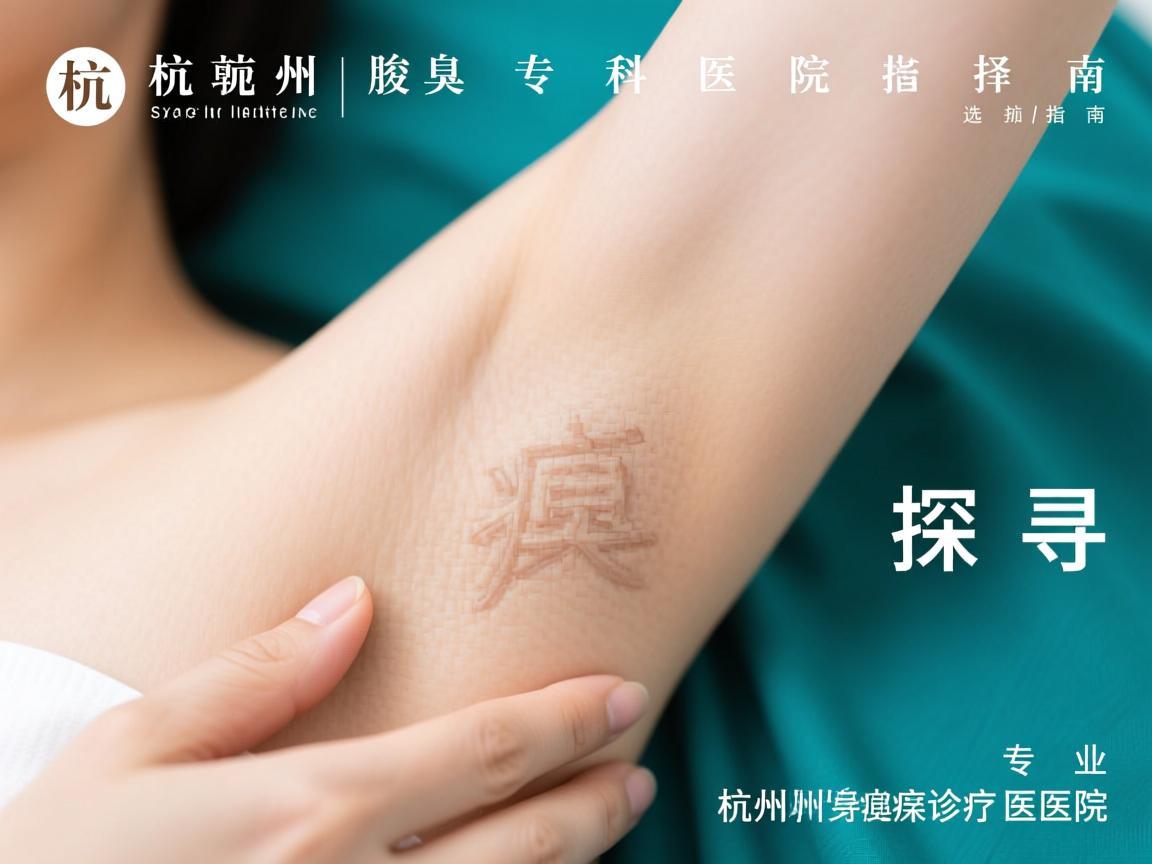 杭州腋臭专科医院选择指南,探寻杭州专业腋臭诊疗医院 杭州腋臭专科医院选择指南,探寻杭州专业腋臭诊疗医院
