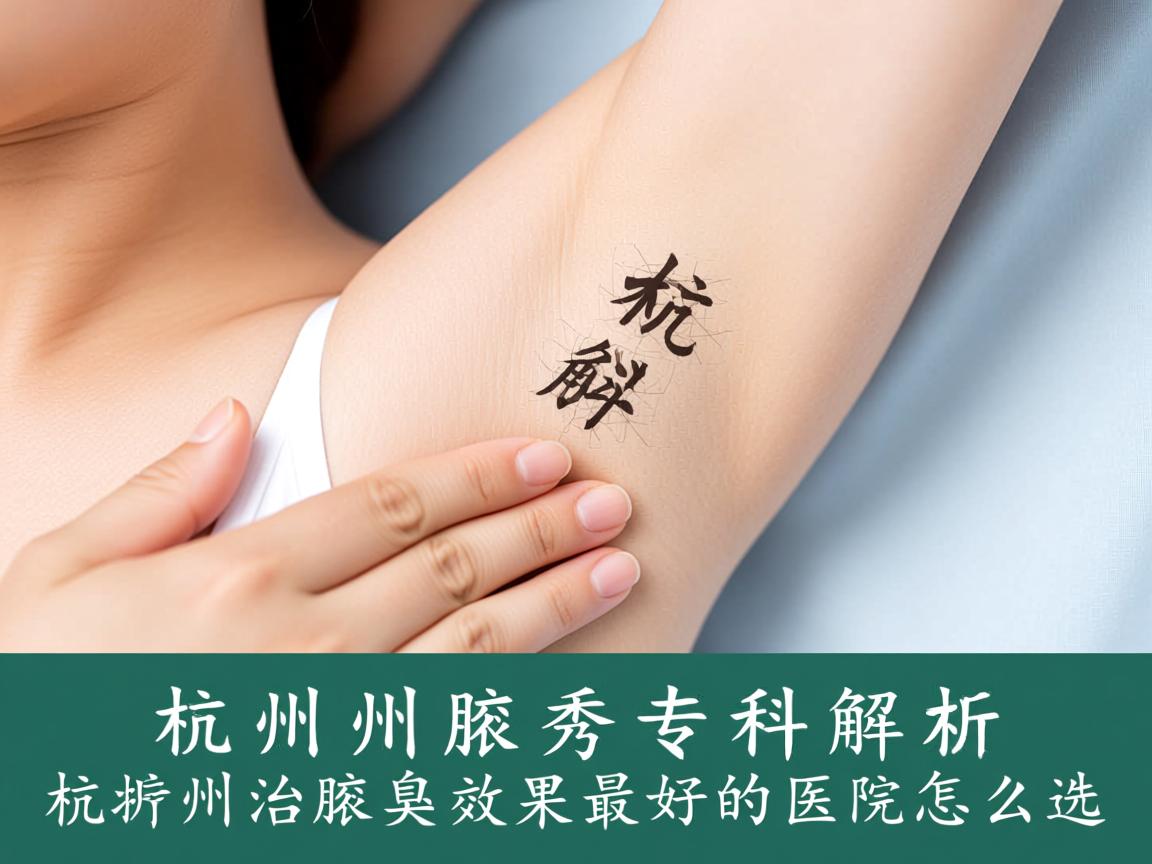 杭州腋秀专科解析,杭州治腋臭效果最好的医院怎么选 杭州腋秀专科解析,杭州治腋臭效果最好的医院怎么选