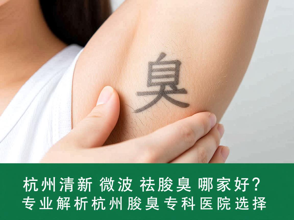 杭州清新微波祛腋臭哪家好?专业解析杭州腋臭专科医院选择 杭州清新微波祛腋臭哪家好?专业解析杭州腋臭专科医院选择