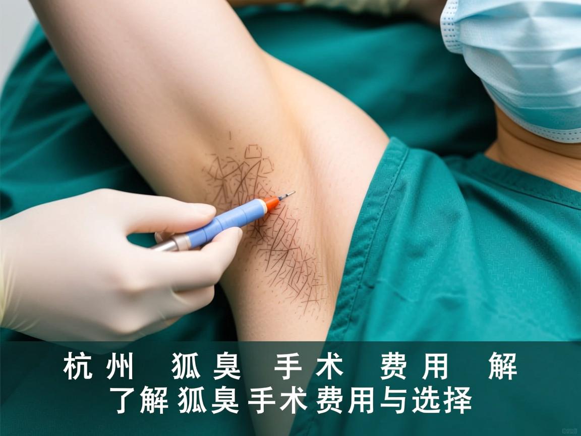 杭州狐臭手术费用解析,了解狐臭手术费用与选择 杭州狐臭手术费用解析,了解狐臭手术费用与选择