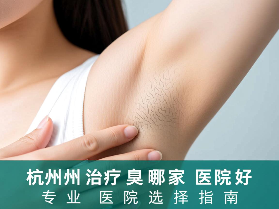 杭州腋秀解析，杭州治疗腋臭哪家医院好，专业医院选择指南