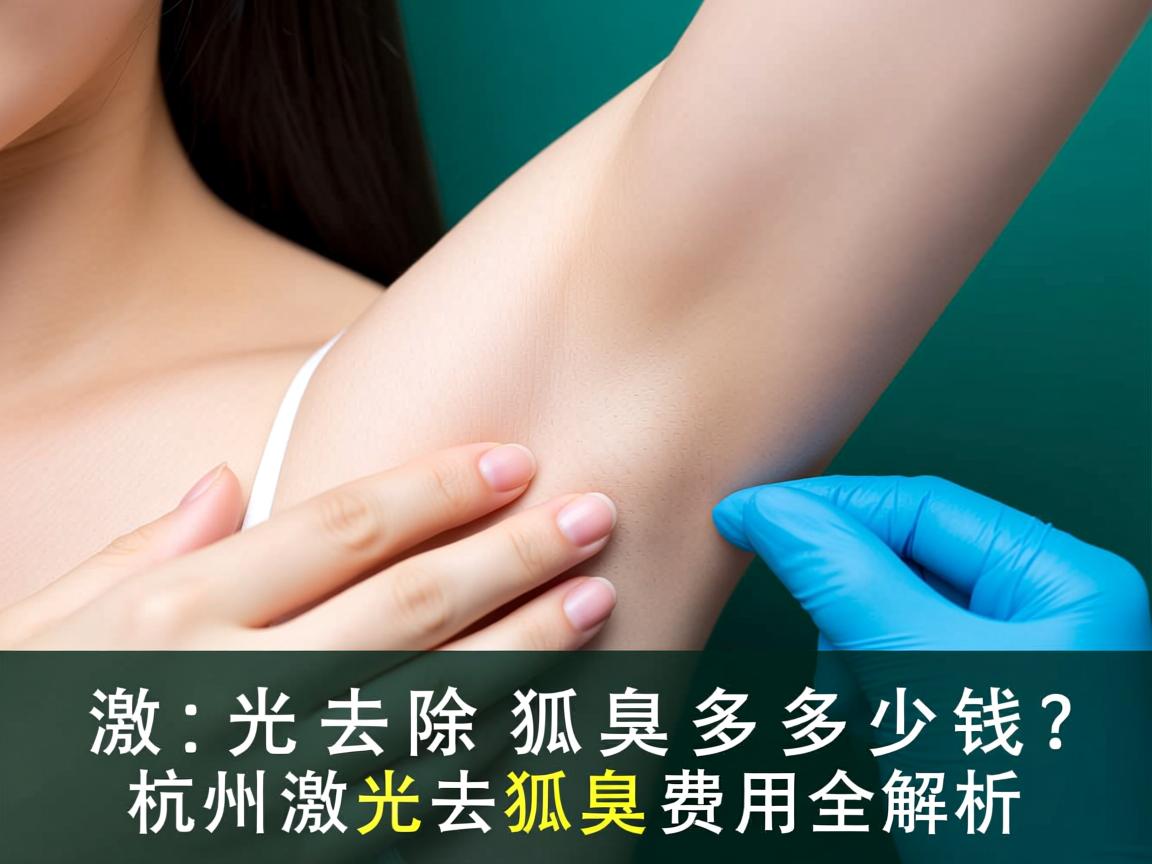激光去除狐臭多少钱？杭州激光去狐臭费用全解析