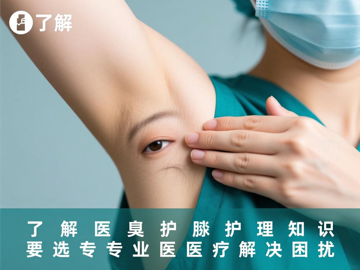 了解腋臭医疗护理知识，选择专业腋臭医疗解决困扰