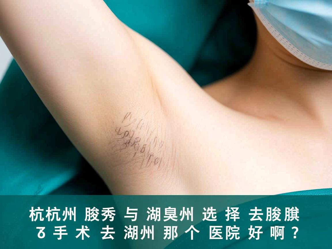 杭州腋秀与湖州选择,去腋臭手术去湖州那个医院好啊? 杭州腋秀与湖州选择,去腋臭手术去湖州那个医院好啊?