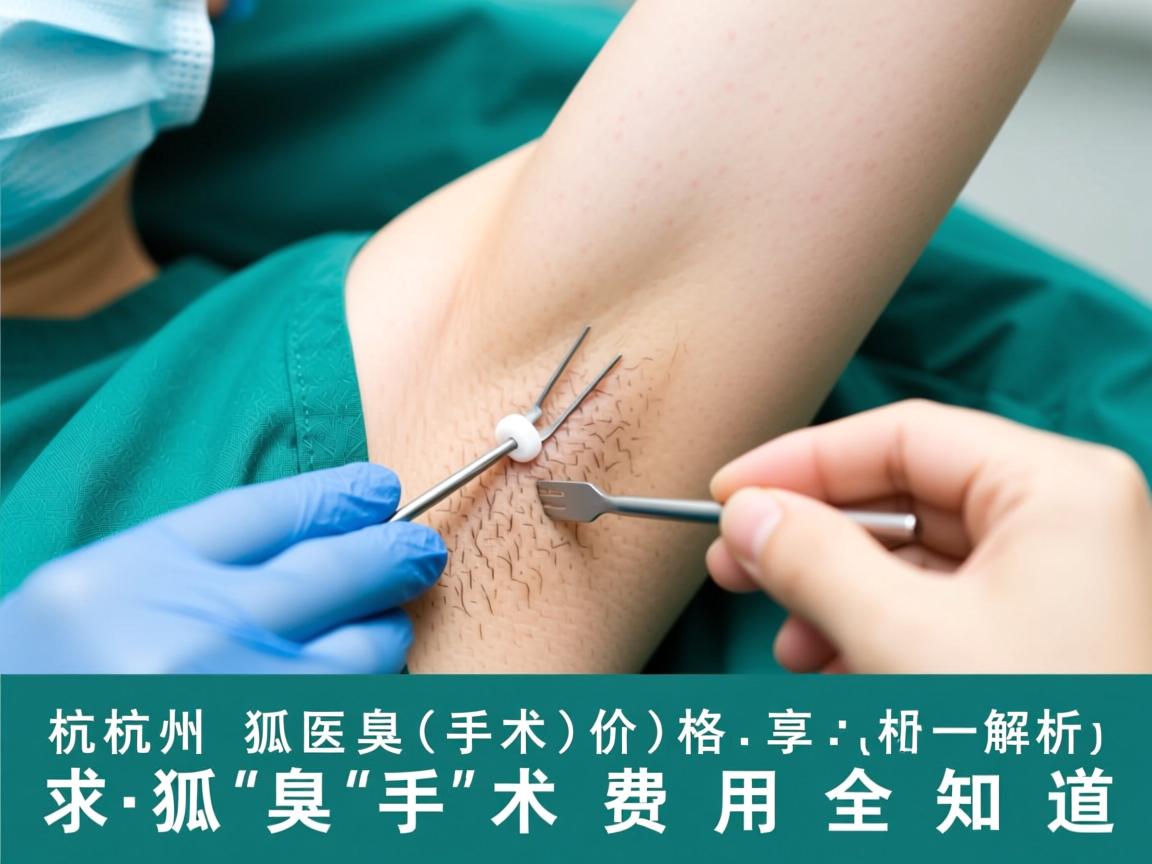 杭州狐臭手术价格解析,狐臭手术费用全知道 杭州狐臭手术价格解析,狐臭手术费用全知道