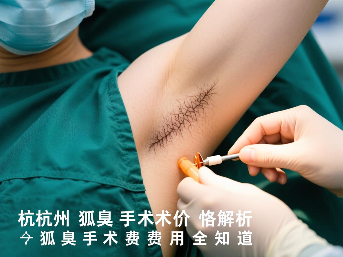 杭州狐臭手术价格解析,狐臭手术费用全知道 杭州狐臭手术价格解析,狐臭手术费用全知道