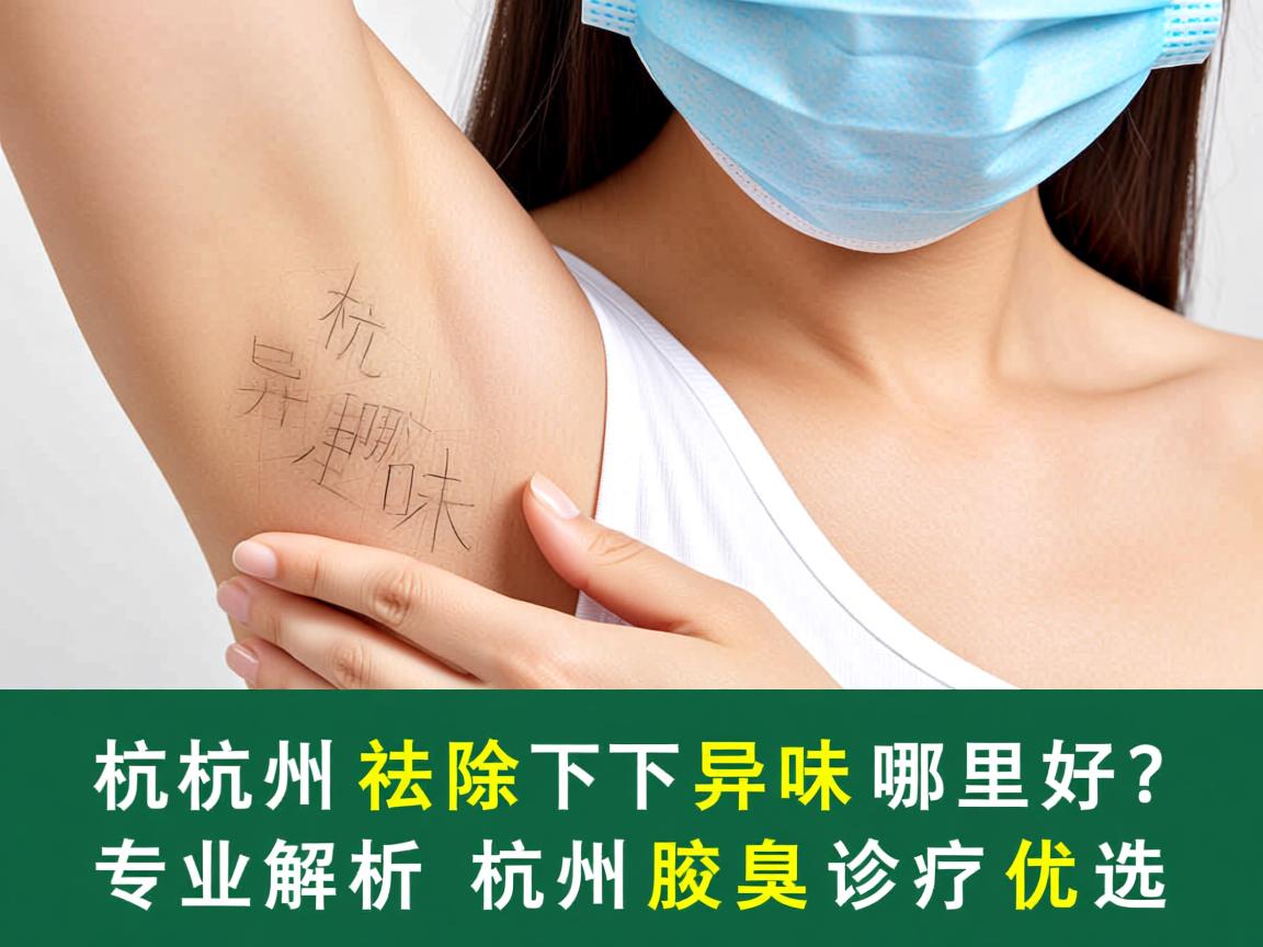 杭州祛除腋下异味哪里好?专业解析杭州腋臭诊疗优选 杭州祛除腋下异味哪里好?专业解析杭州腋臭诊疗优选