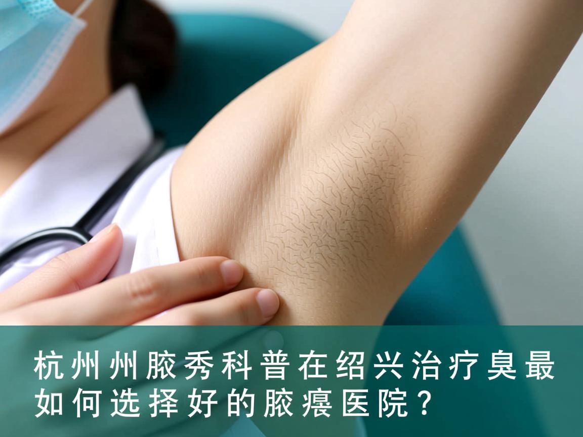 杭州腋秀科普,在绍兴治疗腋臭,如何选择最好的腋臭医院? 杭州腋秀科普,在绍兴治疗腋臭,如何选择最好的腋臭医院?
