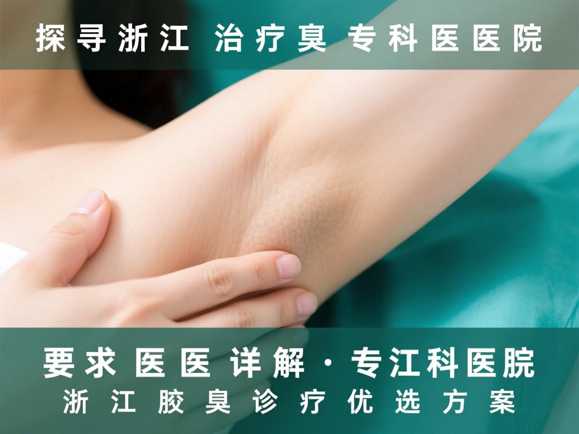 探寻浙江治疗腋臭专科医院,详解浙江腋臭诊疗优选方案 探寻浙江治疗腋臭专科医院,详解浙江腋臭诊疗优选方案