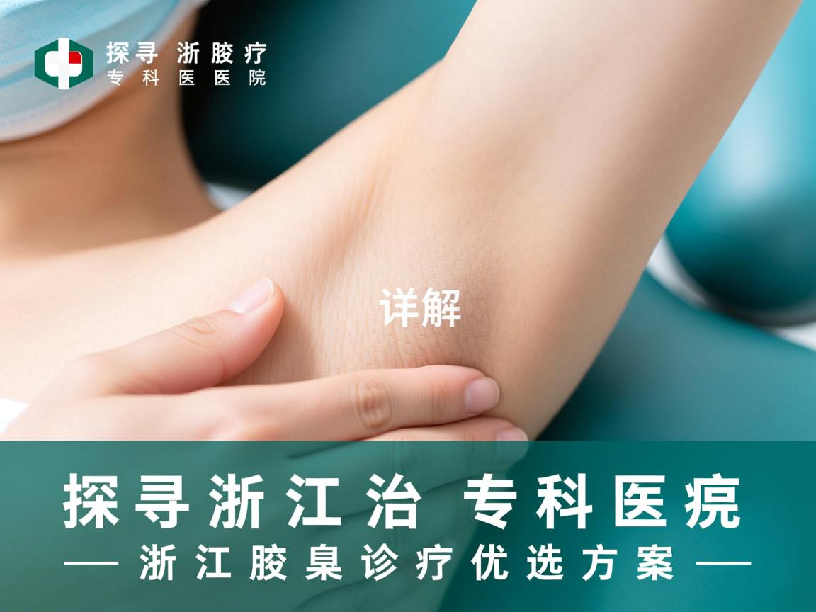 探寻浙江治疗腋臭专科医院,详解浙江腋臭诊疗优选方案 探寻浙江治疗腋臭专科医院,详解浙江腋臭诊疗优选方案