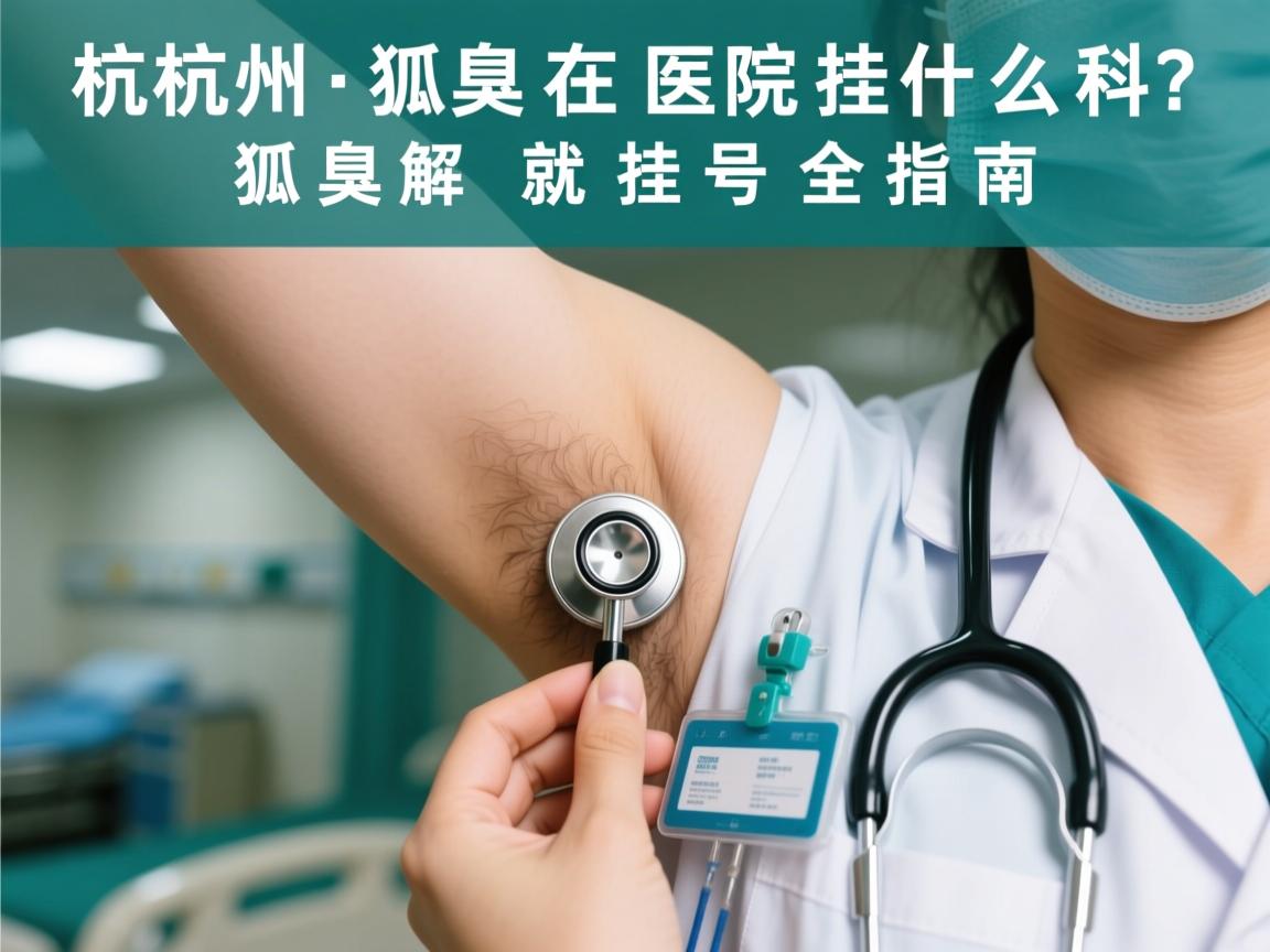 杭州狐臭在医院挂什么科?详解狐臭就诊挂号全指南 杭州狐臭在医院挂什么科?详解狐臭就诊挂号全指南
