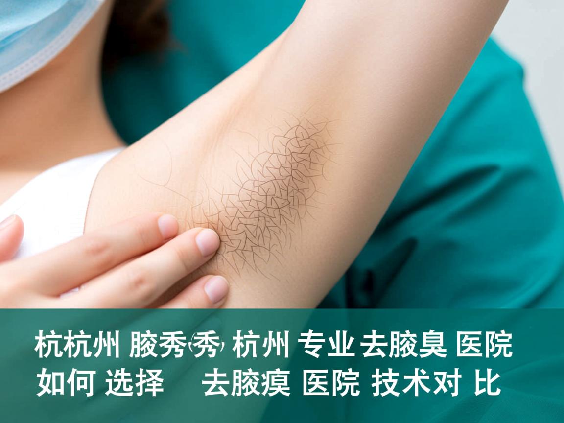 杭州腋秀解析,杭州专业去腋臭医院如何选择,去腋臭医院技术对比 杭州腋秀解析,杭州专业去腋臭医院如何选择,去腋臭医院技术对比