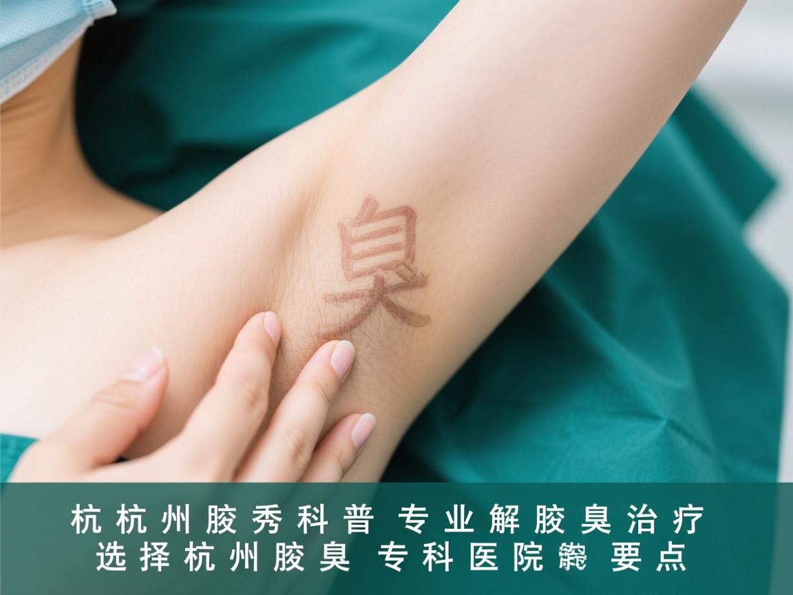 杭州腋秀科普,专业解析腋臭治疗,选择杭州腋臭专科医院的要点 杭州腋秀科普,专业解析腋臭治疗,选择杭州腋臭专科医院的要点