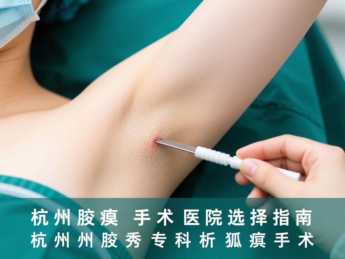 杭州腋臭手术医院选择指南，杭州腋秀专科解析狐臭手术