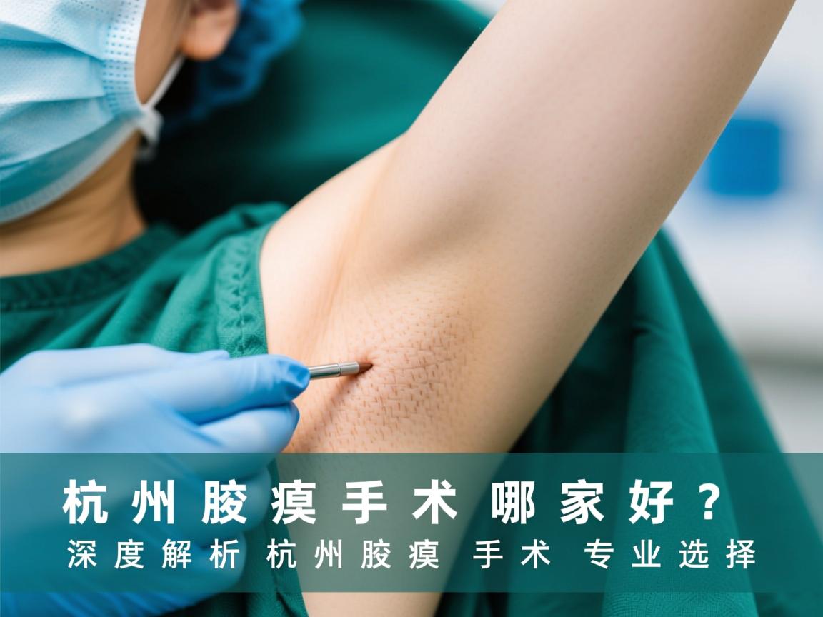 杭州腋臭手术哪家好？深度解析杭州腋臭手术专业选择