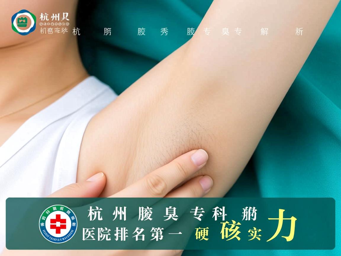 杭州腋秀腋臭专科解析，杭州腋臭专科医院排名第一的硬核实力
