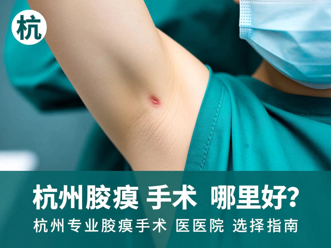 杭州腋臭手术哪里好？杭州专业腋臭手术医院选择指南