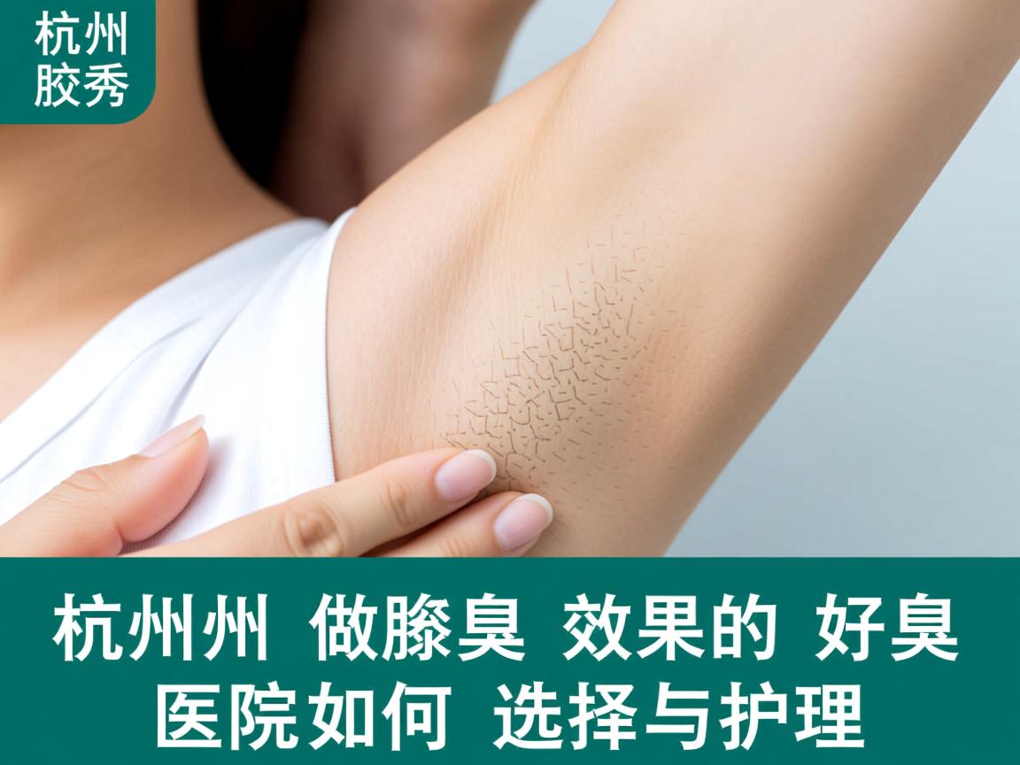 杭州腋秀解析,杭州做腋臭效果好的医院如何选择与护理 杭州腋秀解析,杭州做腋臭效果好的医院如何选择与护理