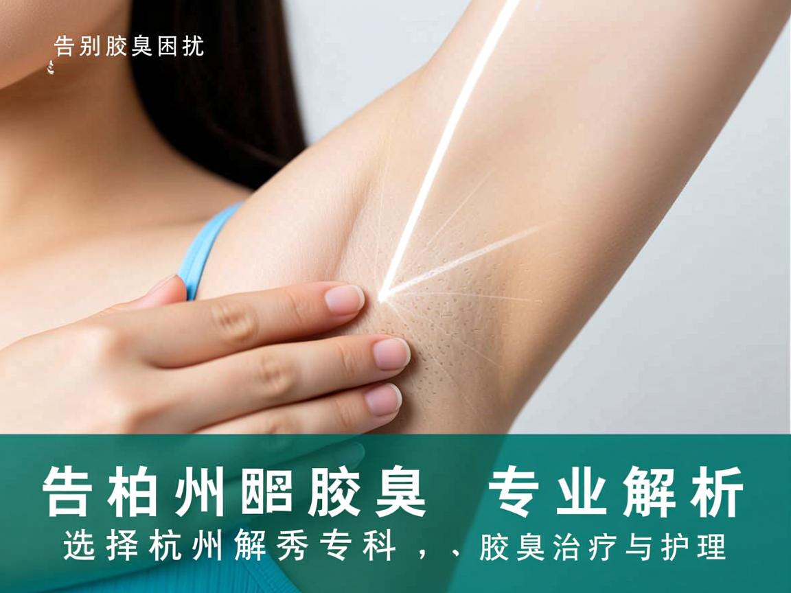 告别腋臭困扰，选择杭州腋秀专科，专业解析腋臭治疗与护理