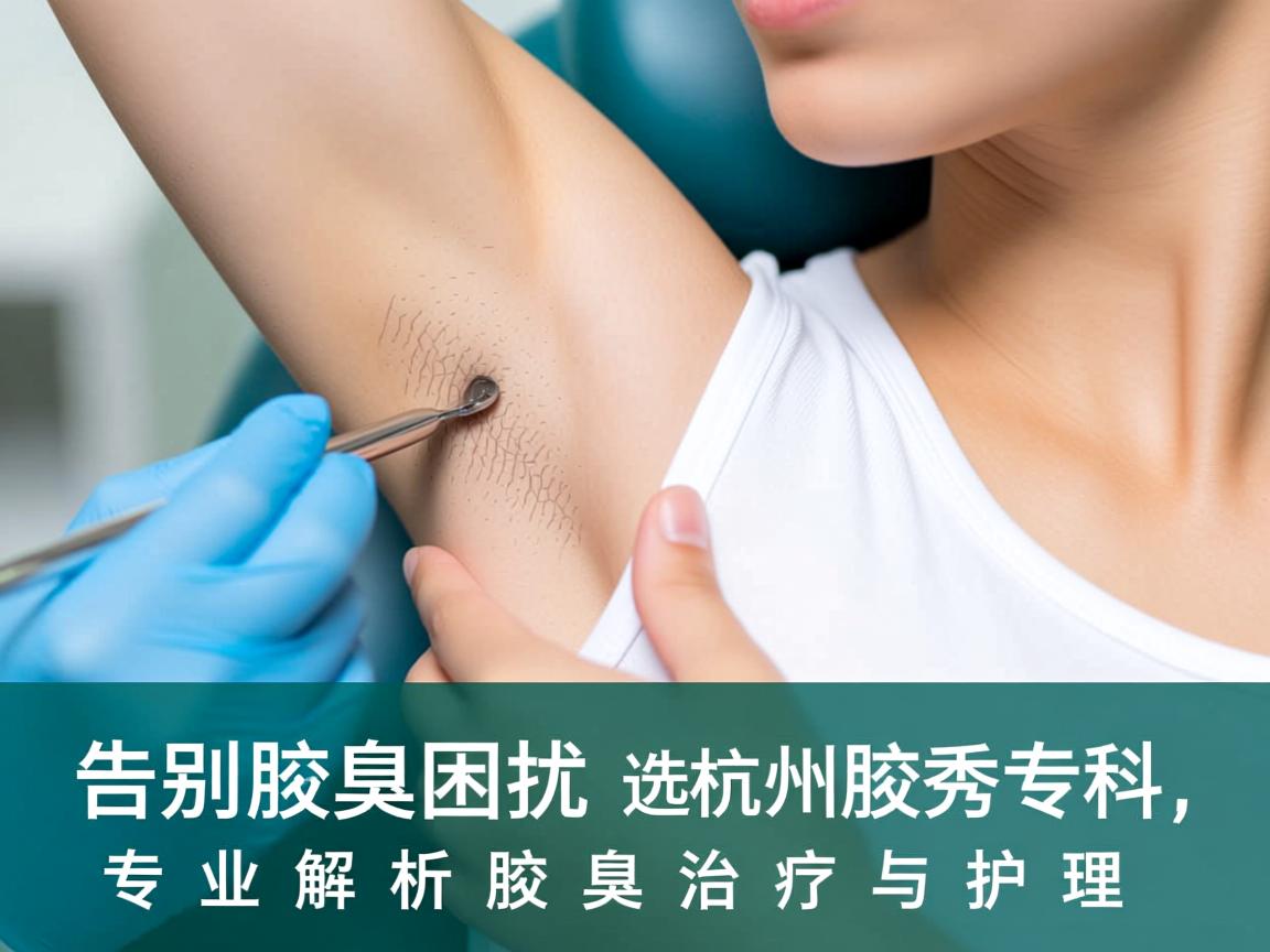 告别腋臭困扰，选择杭州腋秀专科，专业解析腋臭治疗与护理