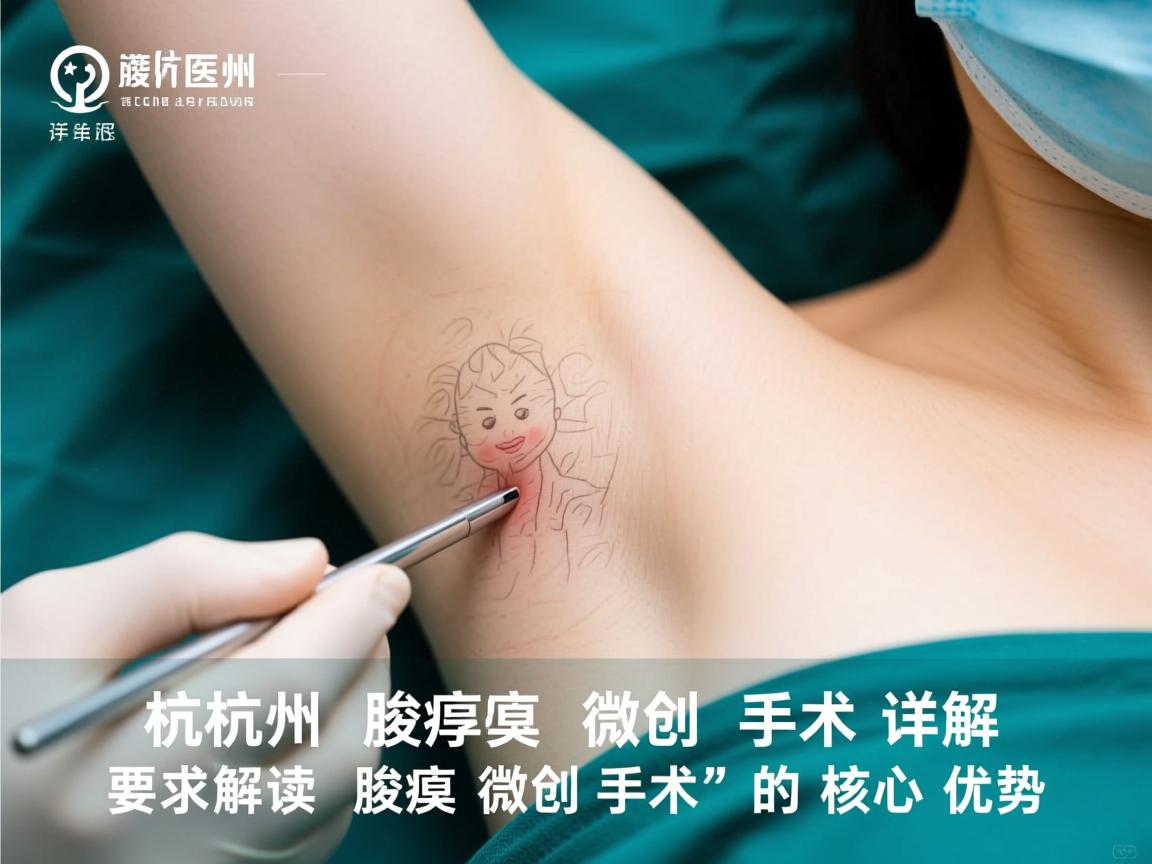 杭州腋臭微创手术详解,专业解读腋臭微创手术的核心优势 杭州腋臭微创手术详解,专业解读腋臭微创手术的核心优势
