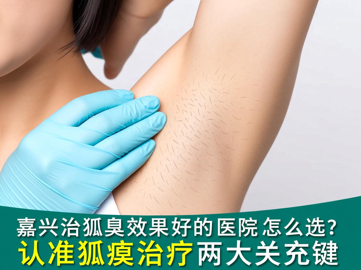 嘉兴治狐臭效果好的医院怎么选？认准狐臭治疗两大关键