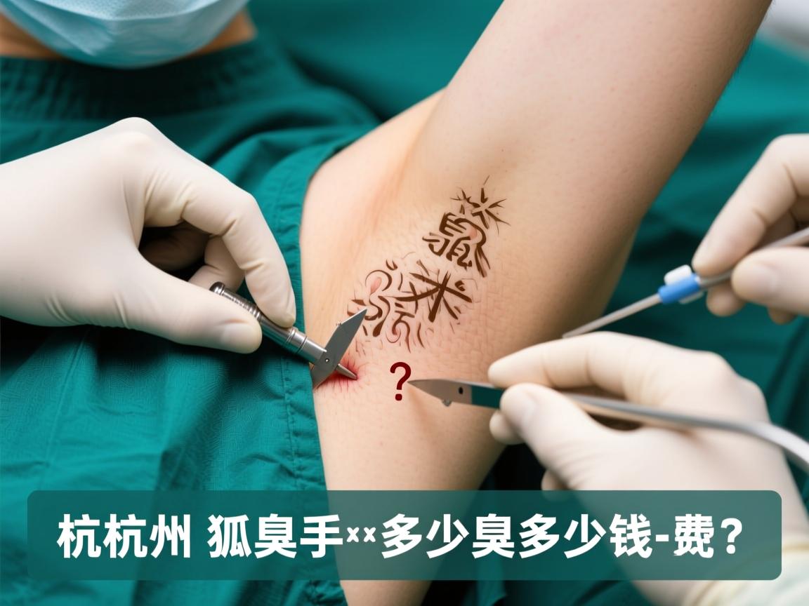 杭州狐臭手术多少钱？详解杭州狐臭手术费用构成