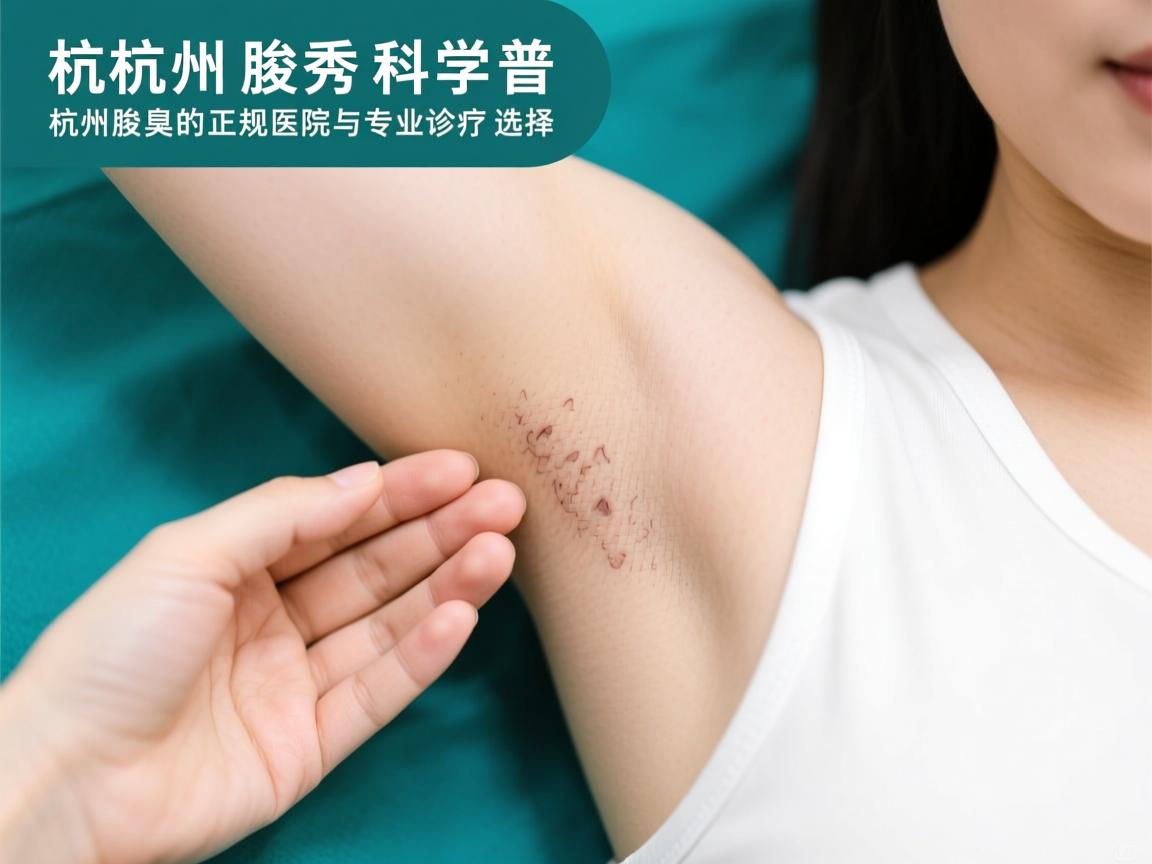杭州腋秀科普，在杭州看腋臭的正规医院与专业诊疗选择
