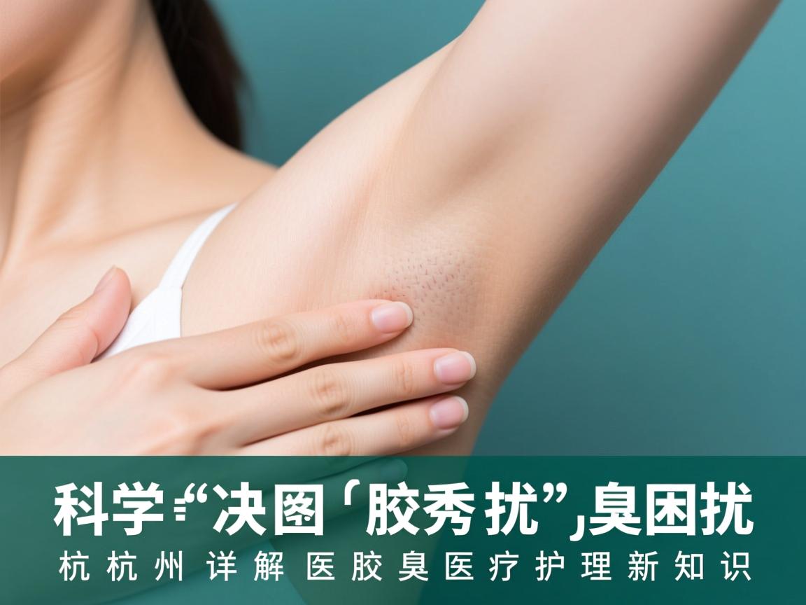 科学解决腋臭困扰，杭州腋秀详解腋臭医疗护理新知识