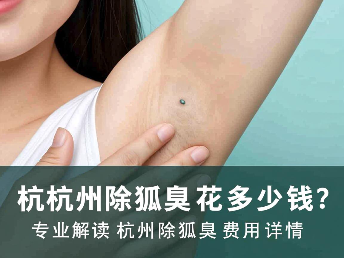 杭州除狐臭花多少钱？专业解读杭州除狐臭费用详情