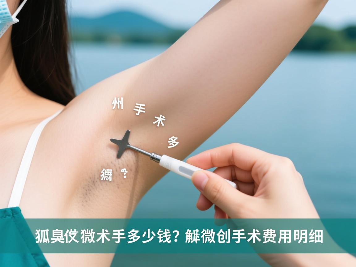湖州狐臭微创手术多少钱？解析狐臭微创手术费用明细