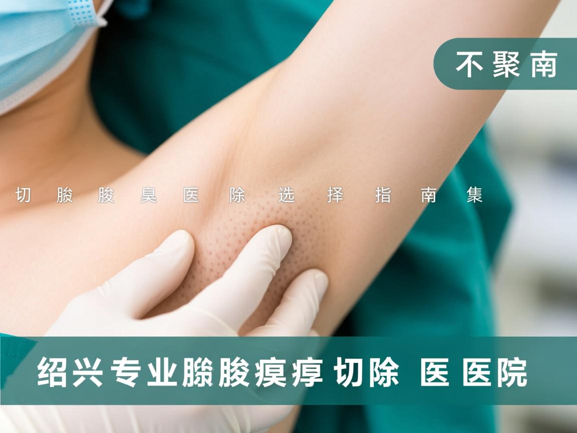 绍兴腋臭切除医院选择指南，聚焦绍兴专业腋臭切除医院