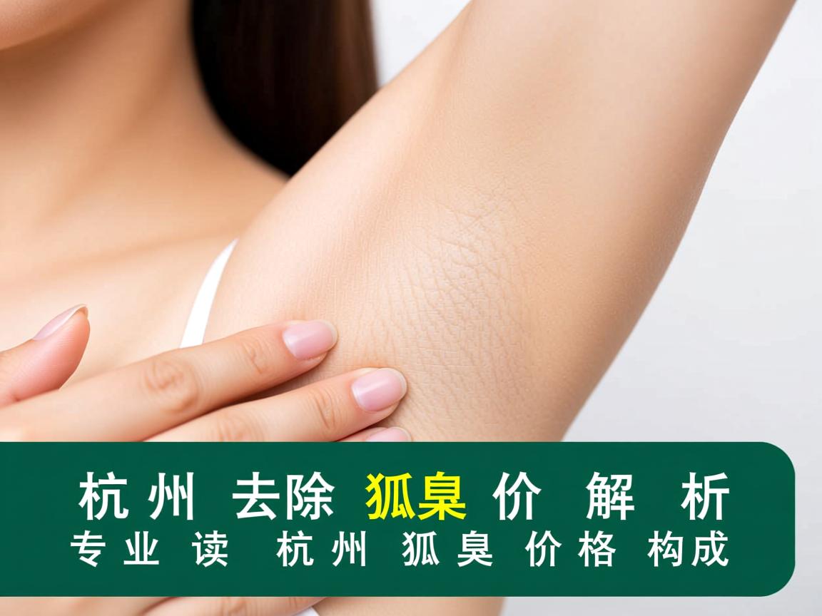 杭州去除狐臭价格解析，专业解读杭州狐臭价格构成
