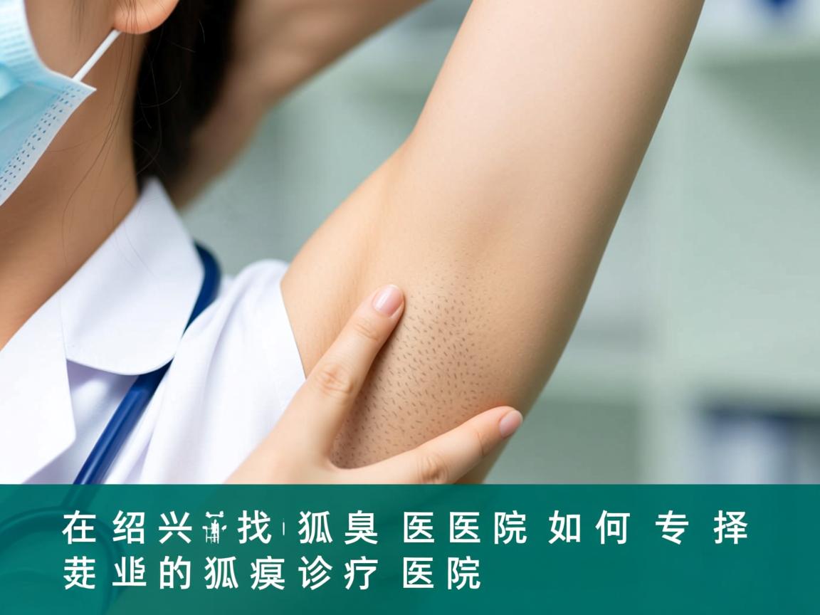在绍兴找狐臭医院，如何选择专业的狐臭诊疗医院