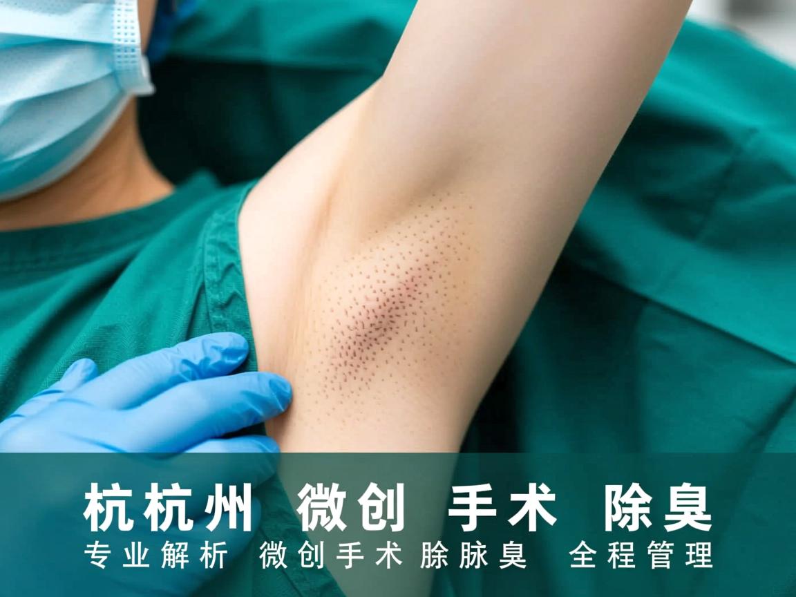杭州微创手术除腋臭，专业解析微创手术除腋臭的全程管理