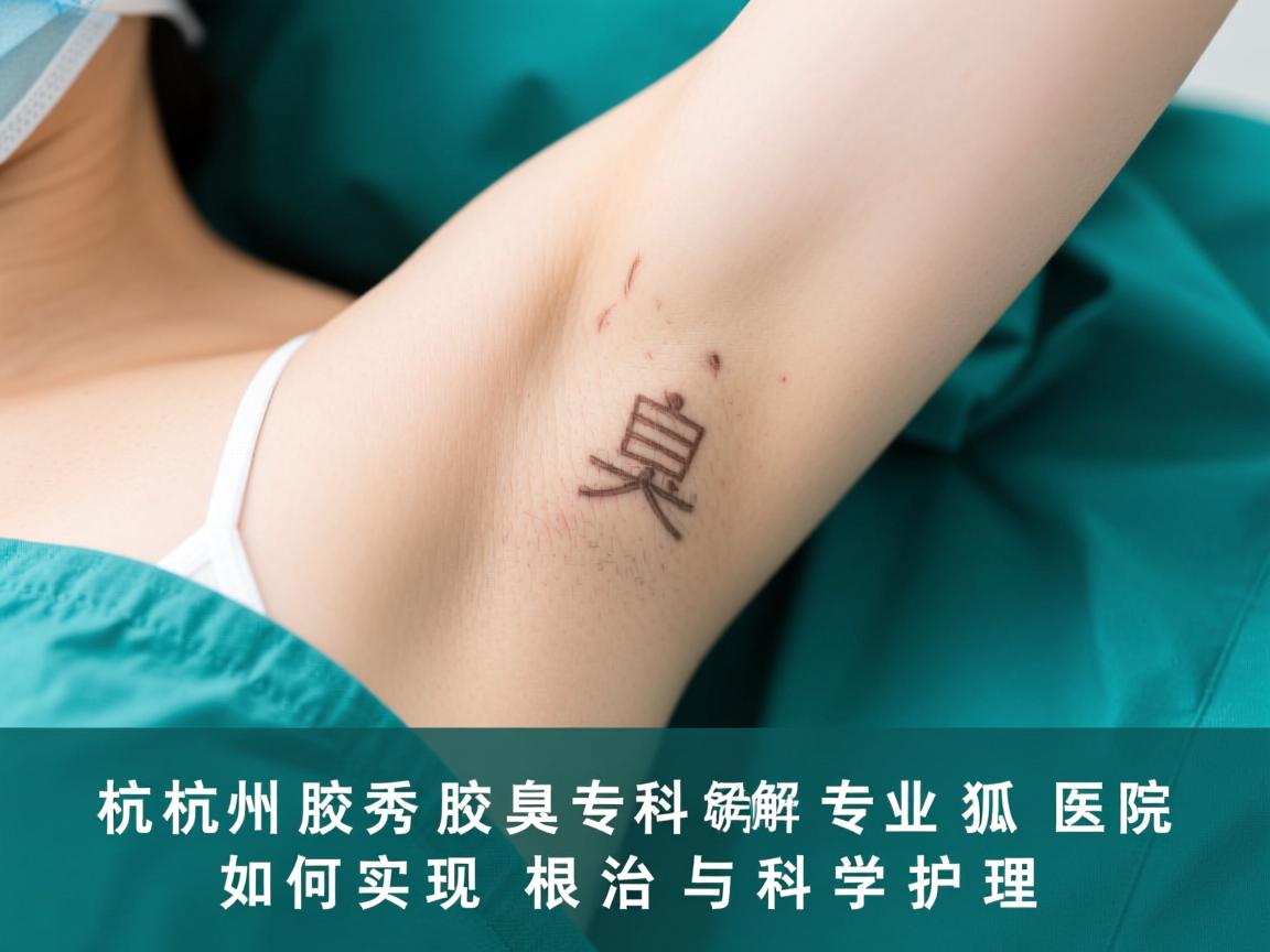 杭州腋秀腋臭专科解析，专业狐臭医院如何实现腋臭根治与科学护理