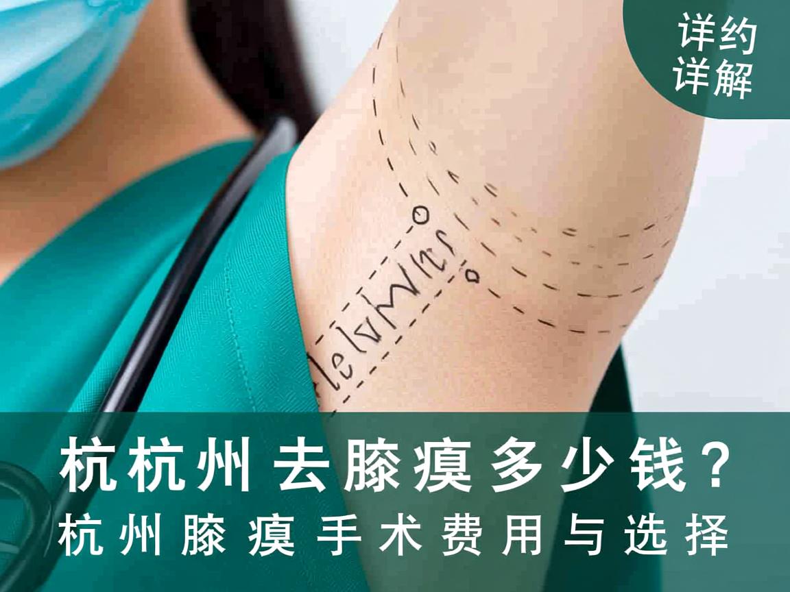 杭州去腋臭多少钱？详解杭州腋臭手术费用与选择
