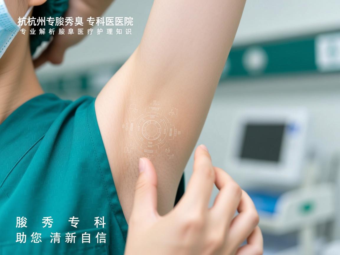 杭州腋秀腋臭专科医院，专业解析腋臭医疗护理知识，腋秀专科助您清新自信